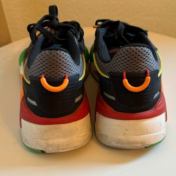 Puma RS-X Bold ‘Black Andean Toucan Orange’ Athletic Shoes Size 5.5C - Picture 3 of 5